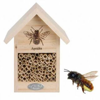 Refugio de madera para abejas