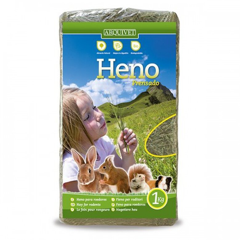 Heno para conejos Arquivet sabor neutro, , large image number null