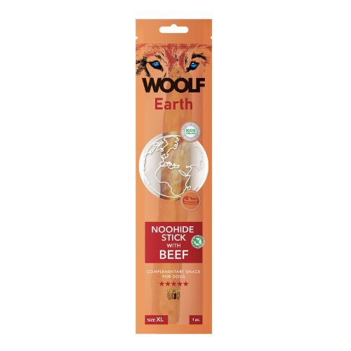 Woolf Earth Noohide XL Barrita con Ternera, , large Imagen numero 1