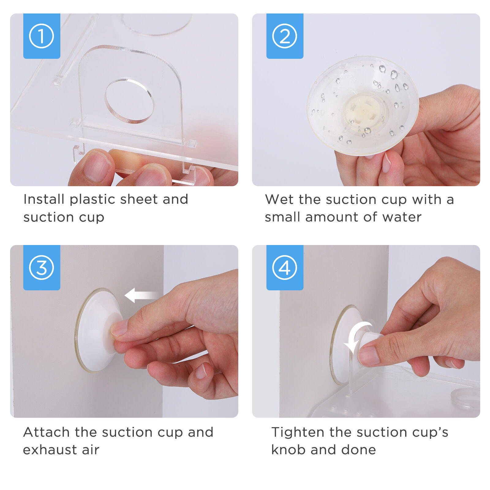 Nobleza - Plataforma Tortugas, Pl&aacute;stico Transparente Tortugas Basking Plataforma con Ventosas, para Tortuga o Reptil, L20*W12CM, , large Imagen numero 5