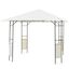 Carpa cenador Outsunny para jardín color Crema, , large indicador imagen numero 4