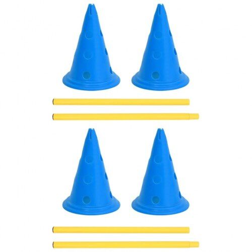 Vidaxl obst&aacute;culo de actividades azul para perros, , large Imagen numero 4