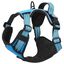 vidaXL Arnés para perros con bandas reflectantes ajustables azul M, , large indicador imagen numero 4