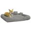 Vidaxl cama rectangular acolchada gris claro para mascotas, , large indicador imagen numero 6
