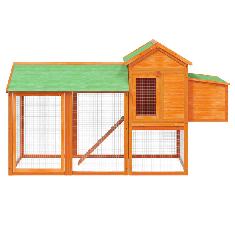 VidaXL Gallinero madera pino maciza thumbnail