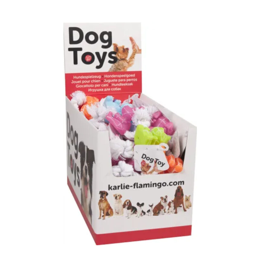 Flamingo Karlie León Verde de Juguete con Cuerda para perros