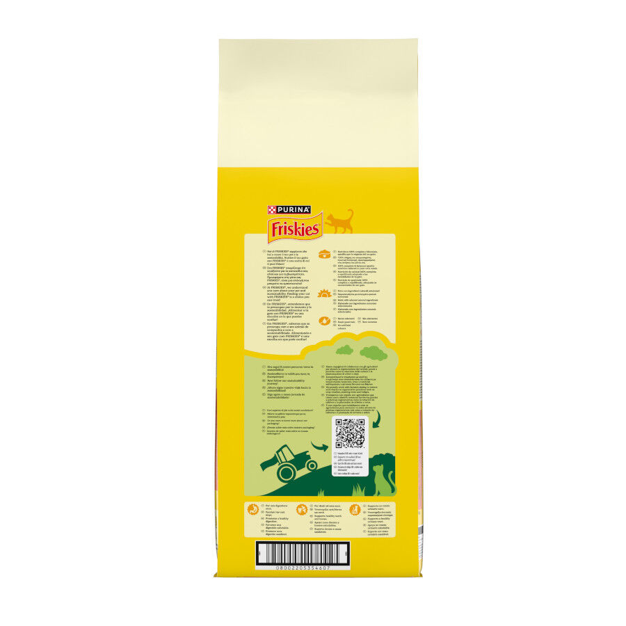 20 kg Friskies Adult Buey con Pollo y Verduras pienso para gatos, , large Imagen numero 7