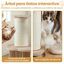 COSTWAY &Aacute;rbol Rascador Mediano para Gatos de Madera, Torre para Gatitos de 3 Niveles con C&aacute;psula Espacial Transparente, Condominio, Postes Rascadores y Alfombra Lavable, Cama para Gatos, 50x50x73cm, , large indicador imagen numero 4