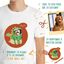 Mascochula camiseta hombre dino personalizada con tu mascota negro, , large indicador imagen numero 2