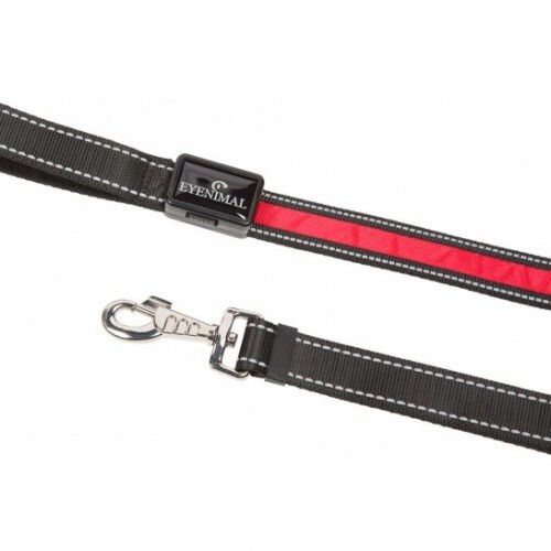 Correa luminosa para perros color Rojo, , large Imagen numero 2