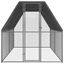 vidaXL Jaula gallinero de acero galvanizado 3x10x2 m, , large indicador imagen numero 22