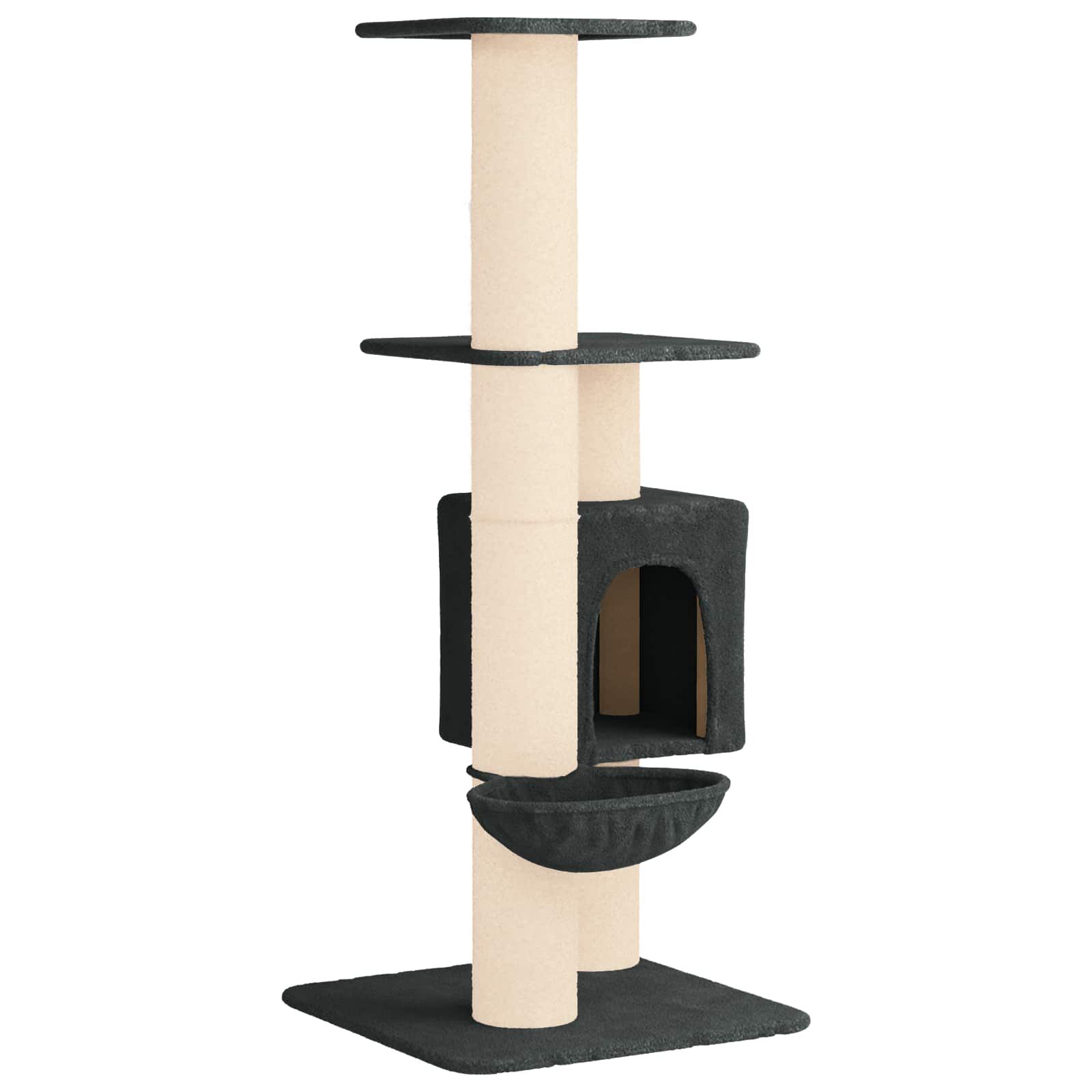 vidaXL &Aacute;rbol para gatos con postes de sisal &Aacute;rbol rascador Parque Condo, , large Imagen numero 1