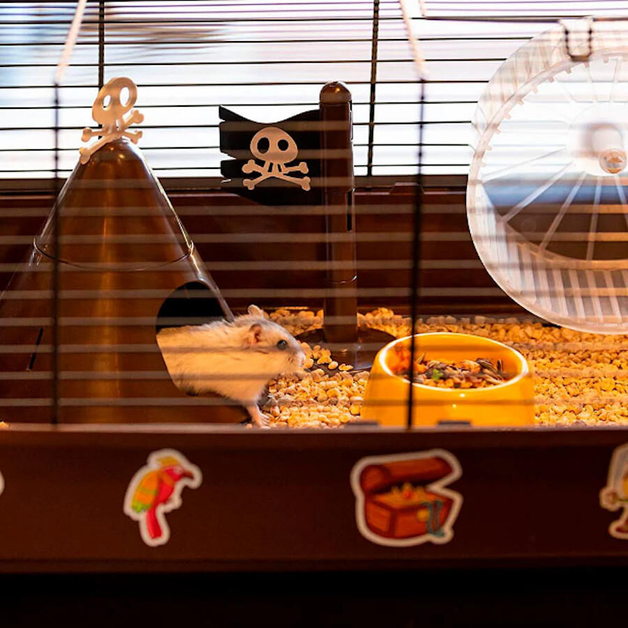 Ferplast Criceti 9 Piratas Negra Jaula para roedores thumbnail