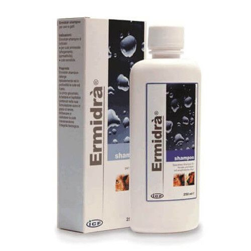 Ermidra Champú para Piel Sensible para perros y gatos