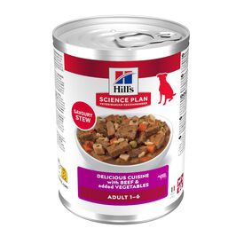 Hill's Science Plan Adult Estofado con vacuno y verduras lata para perros