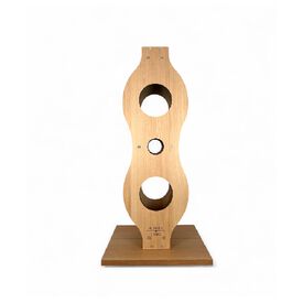 Althea Living - Torre Rascadora Océano, madera y cartón corrugado
