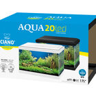 Aqua 20 Ciano Blanco - 17 Litros - Kit con Iluminación, Filtro y Consumibles, , large image number null
