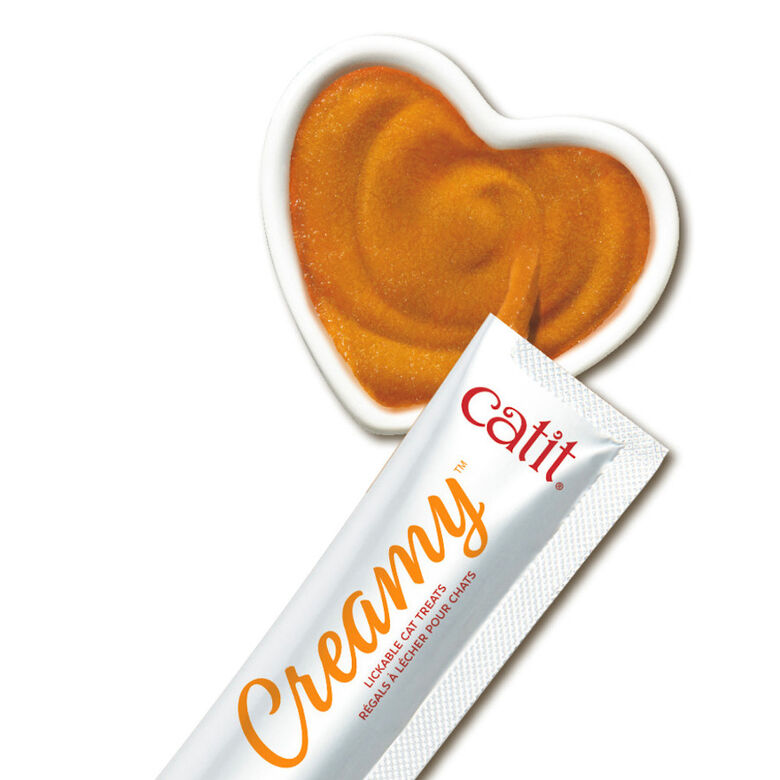 Catit Creamy Snack Líquido de Pollo para gatos thumbnail