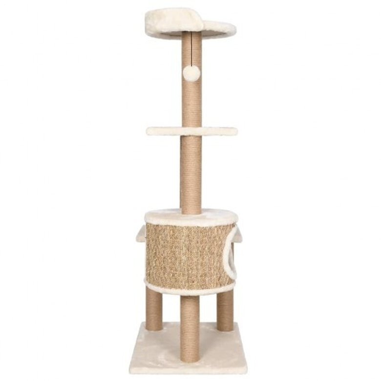 Rascador para gatos con múltiples plataformas color Beige, , large image number null