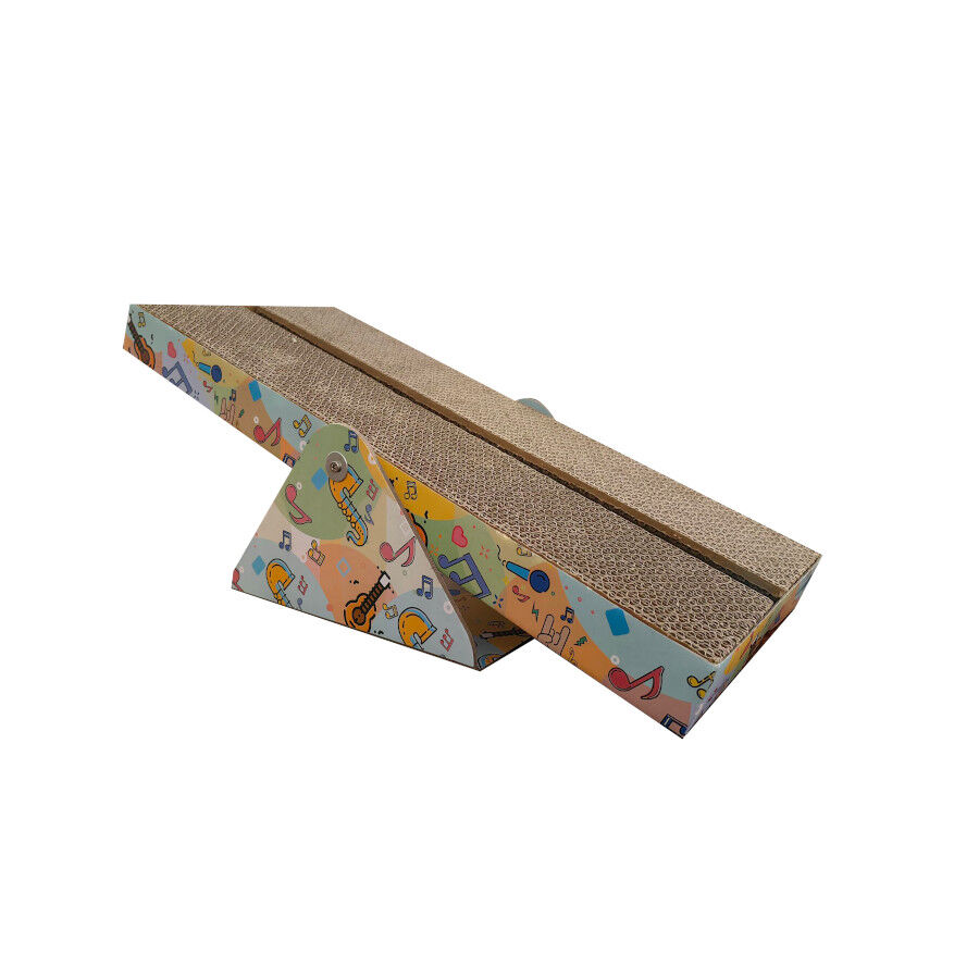 Catshion Funny Tabla Rascador de Cart&oacute;n para gatos, , large Imagen numero 1