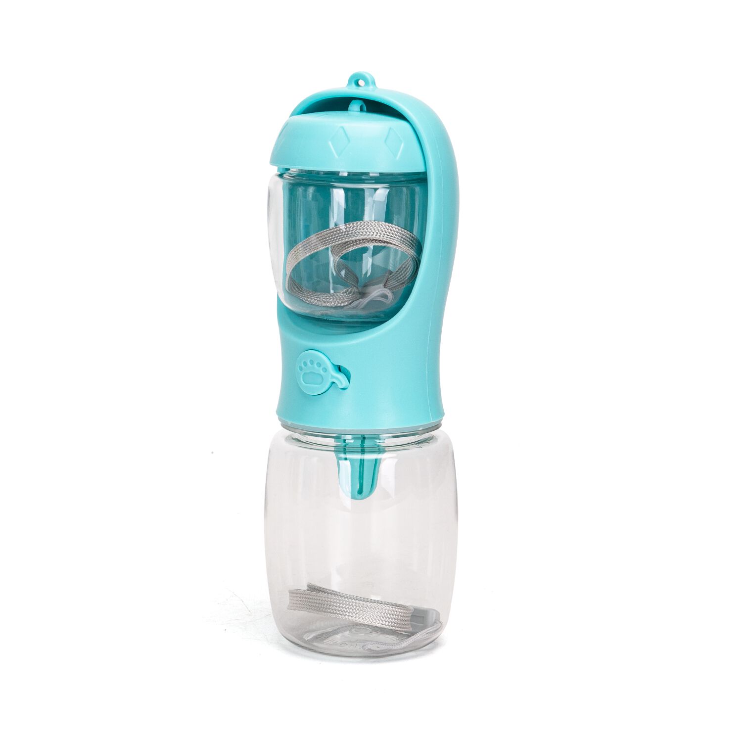 Nobleza Botella de Agua para Mascotas, 350ml Botellas de Agua para Perro Gato con 100ml Recipiente de Comida para para Caminar Viajar Acampar, , large Imagen numero 1