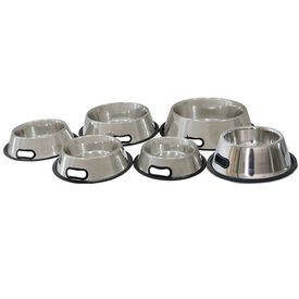 Ibañez Comedero Bebedero Inoxidable para perros con orejas grandes