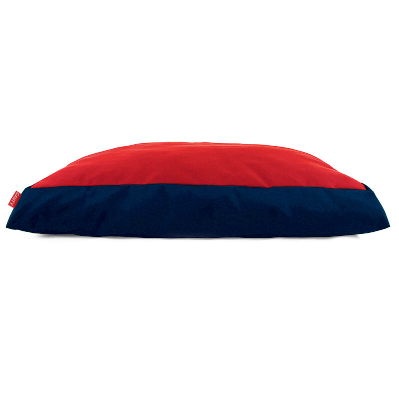 Gauty Cama para Perros y Gatos  Tela de sarga - Azul oscuro y rojo, , large Imagen numero 1