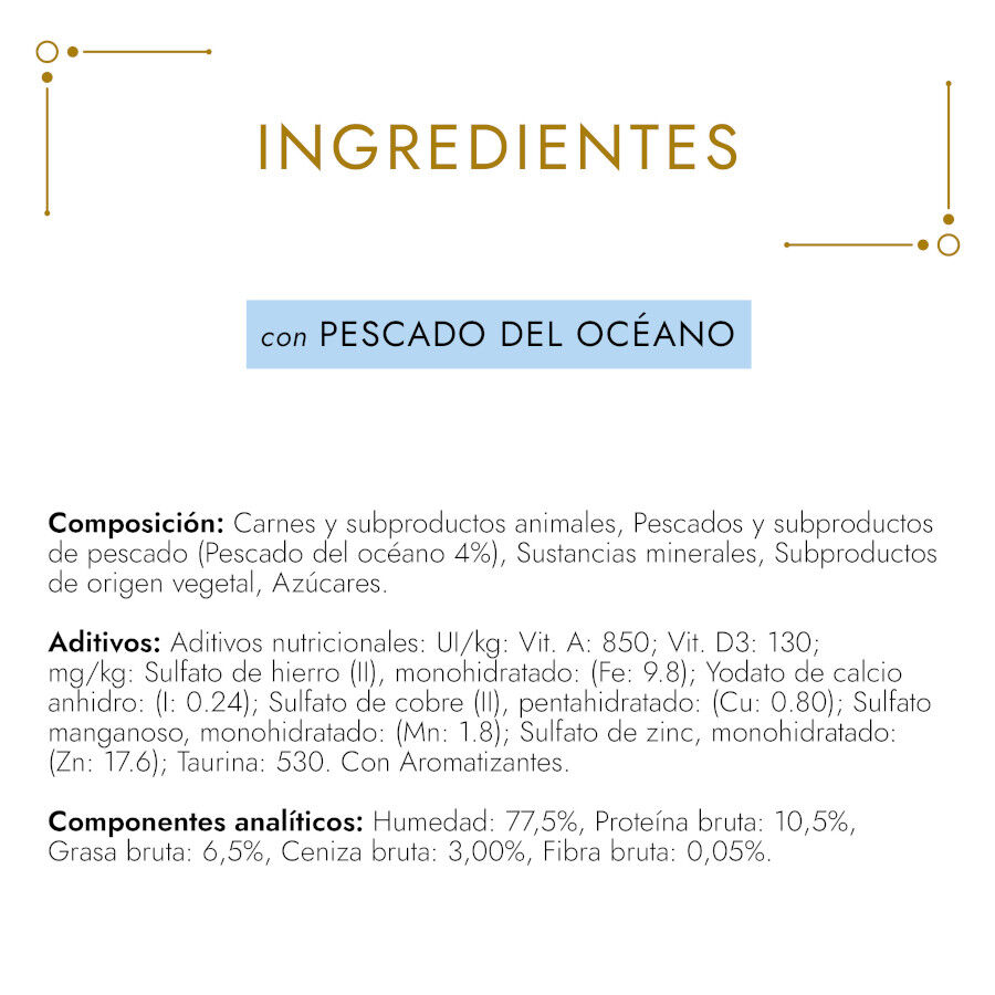 Gourmet Gold Mousse de Pescados del Océano lata para gatos thumbnail