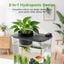 Nobleza Pecera Peque&ntilde;a de Pl&aacute;stico 4L para Betta y Decoraci&oacute;n, Acuario Transparente Resistente a Golpes con Drenaje de Un Toque, Acuario de Escritorio para Oficina y Hogar, , large indicador imagen numero 12