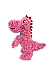Juguete para Perro Dinosaurio de Peluche con Sonido &ndash; Rosa
