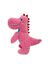 Juguete para Perro Dinosaurio de Peluche con Sonido &ndash; Rosa, , large indicador imagen numero 1