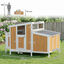 PawHut Gallinero Amarillo, , large indicador imagen numero 3