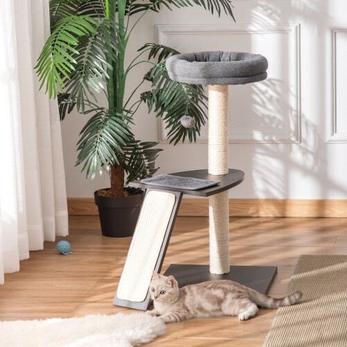PawHut &Aacute;rbol Rascador Con M&uacute;ltiples Plataformas para gatos, , large Imagen numero 2