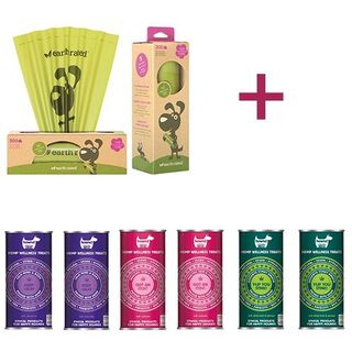 Pack 6 Snacks veganos surtidos para perros