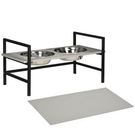 PawHut Comedero Elevado para perros