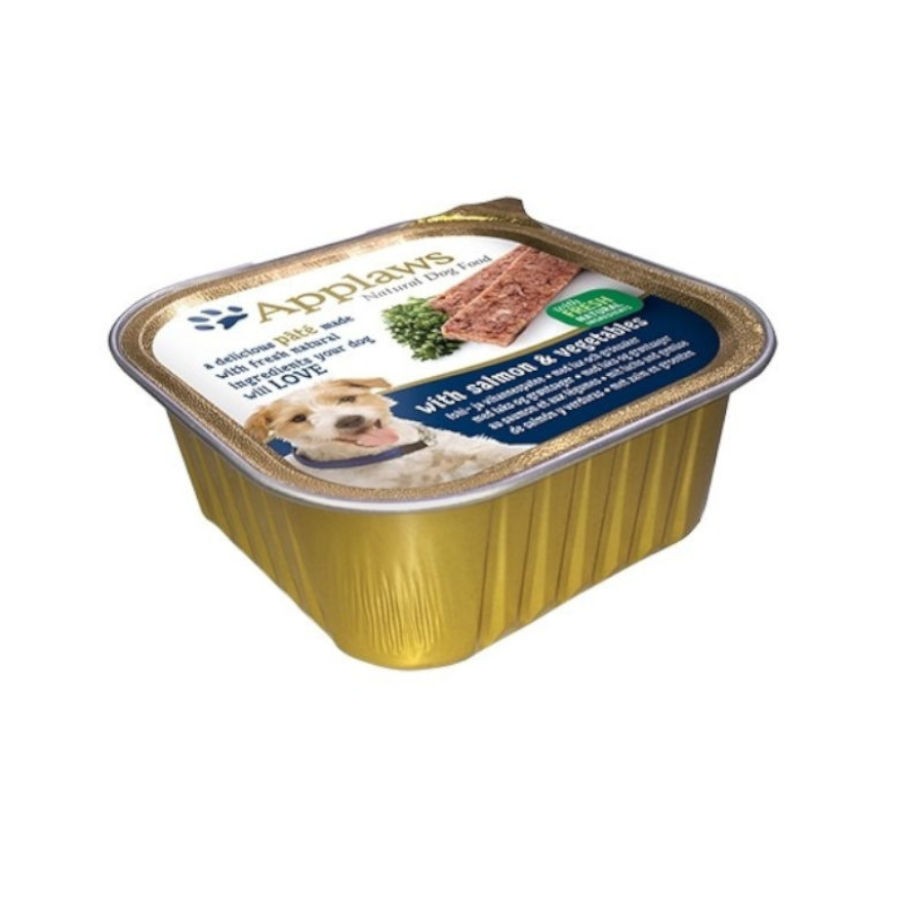 150 g Applaws Salm&oacute;n tarrina para perros, , large Imagen numero 1