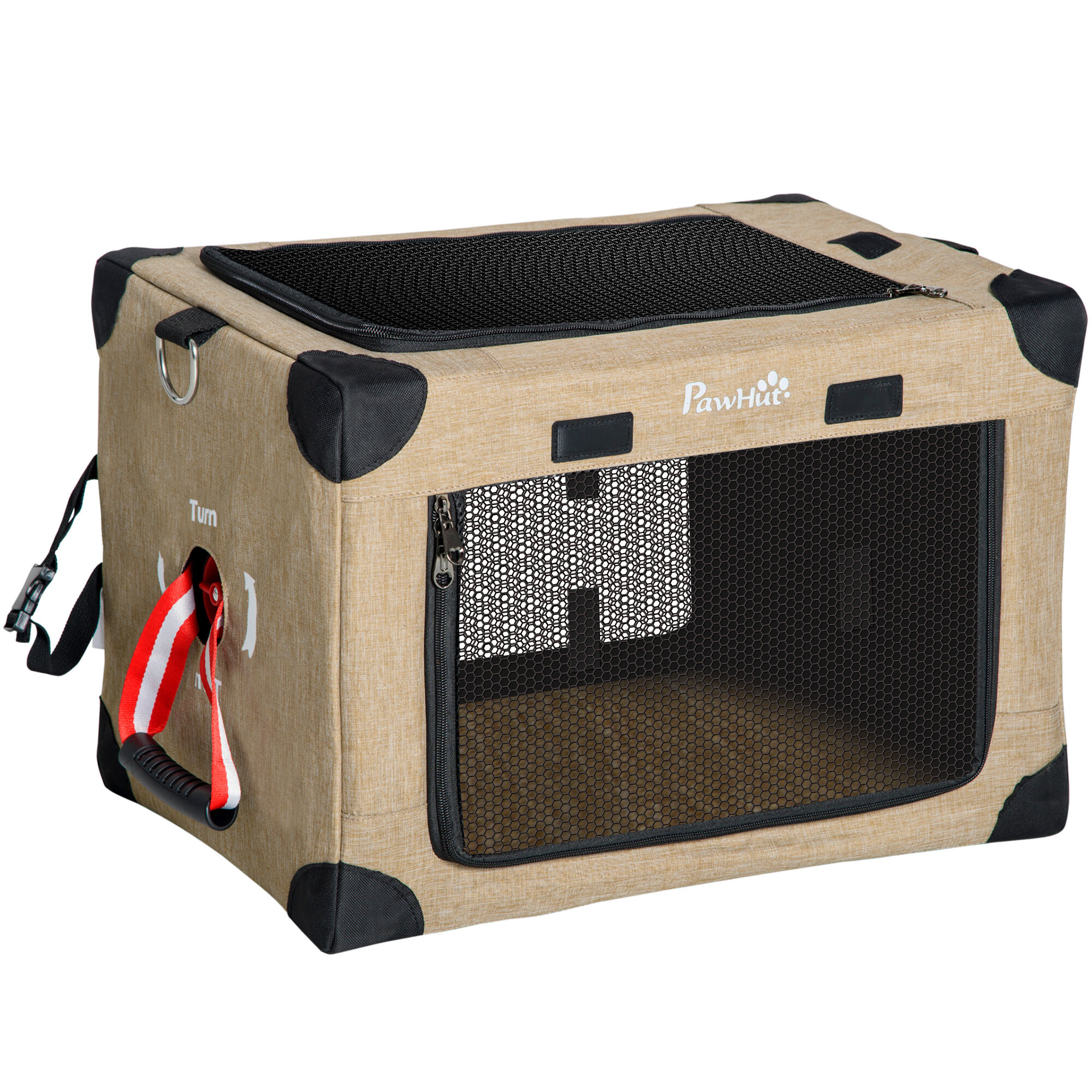 PawHut Transport&iacute;n Mochila para Gatos Perros Peque&ntilde;os, , large Imagen numero 1