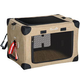 PawHut Transportín Mochila para Gatos y Perros Pequeños