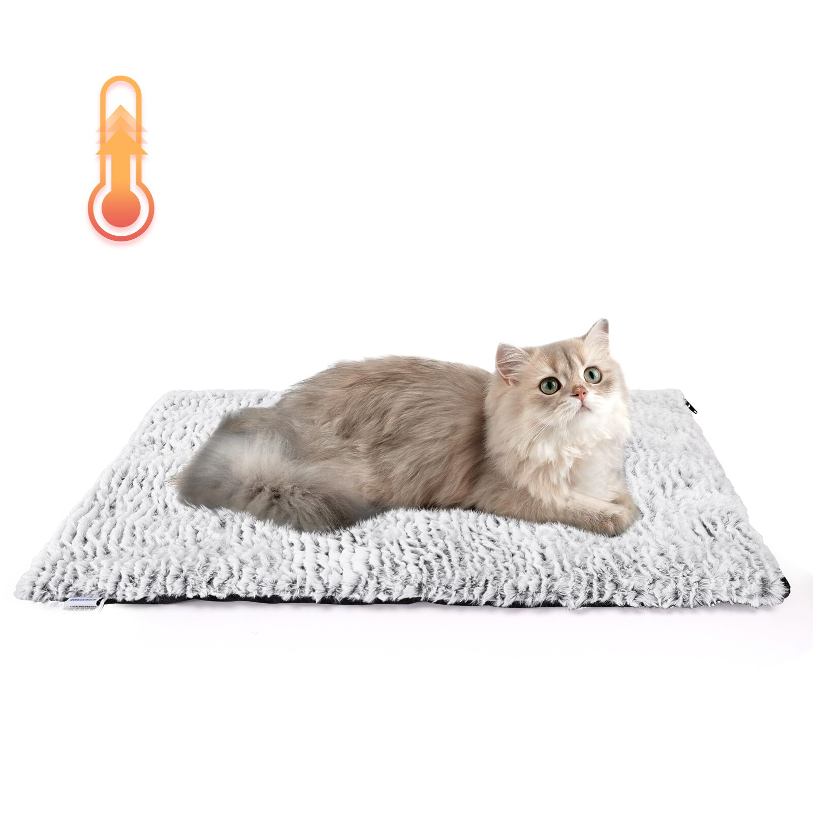 Nobleza Manta T&eacute;rmica para Gatos, Manta Autocalefactora para Perros y Gatos, Alfombra T&eacute;rmica Sin Electricidad y Bater&iacute;as, Lavable Antideslizante, Coj&iacute;n Suave de Calor, 50x40cm, , large Imagen numero 1