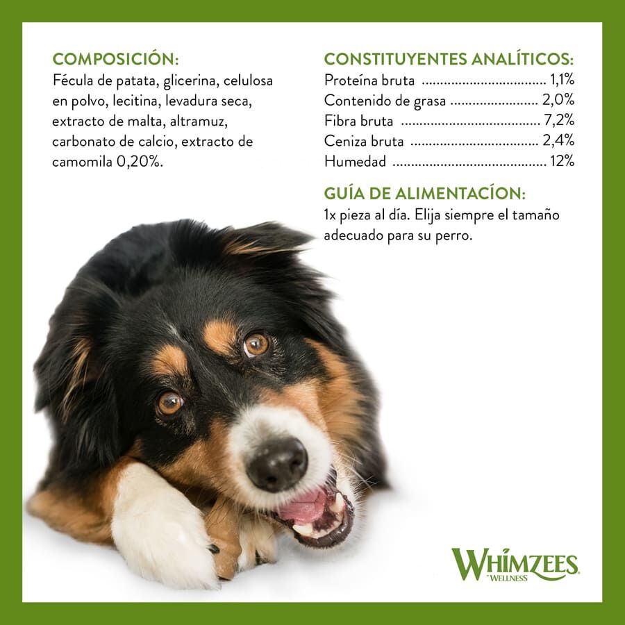 Whimzees Snacks Dentales Astas para perros pequeños thumbnail