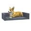 Vidaxl cama de maletero gris oscuro para perros, , large indicador imagen numero 9