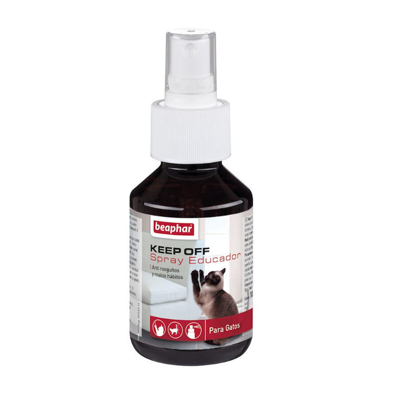 Beaphar Keep Off Spray Educador Anti-rasguños para gatos, , large image number null