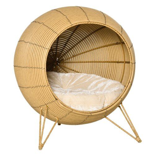 Camas de sales mimbre para gatos