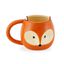 Taza con cara de zorro color Marrón, , large indicador imagen numero 1