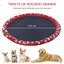 PawHut Splash Pad Mascotas Rojo y Azul, , large indicador imagen numero 4