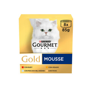 Gourmet Gold Mousse Surtido latas para gatos