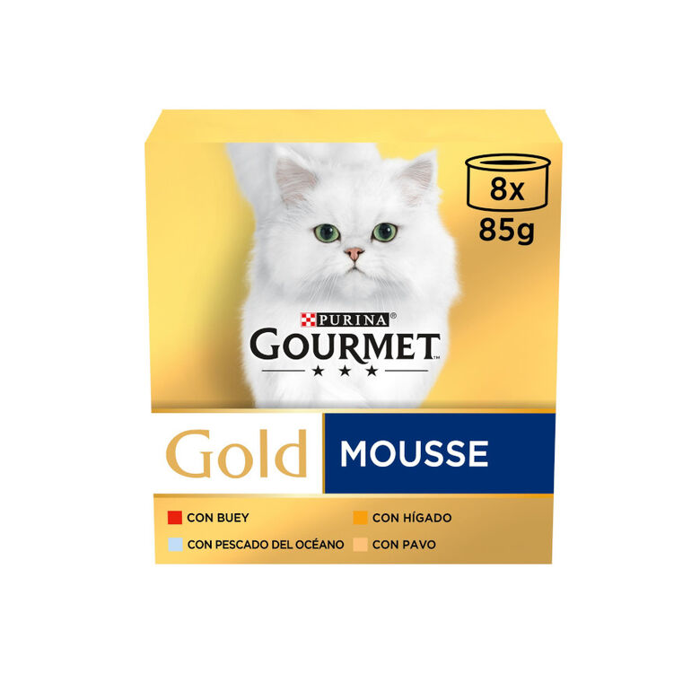 Gourmet Gold Mousse Surtido latas para gatos thumbnail