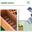 Outsunny Jardinera con Enrejado de Madera Maciza para jardín, , large indicador imagen numero 4
