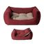 Cuna Confort Loneta para perros color Granate y Beige, , large indicador imagen numero 2