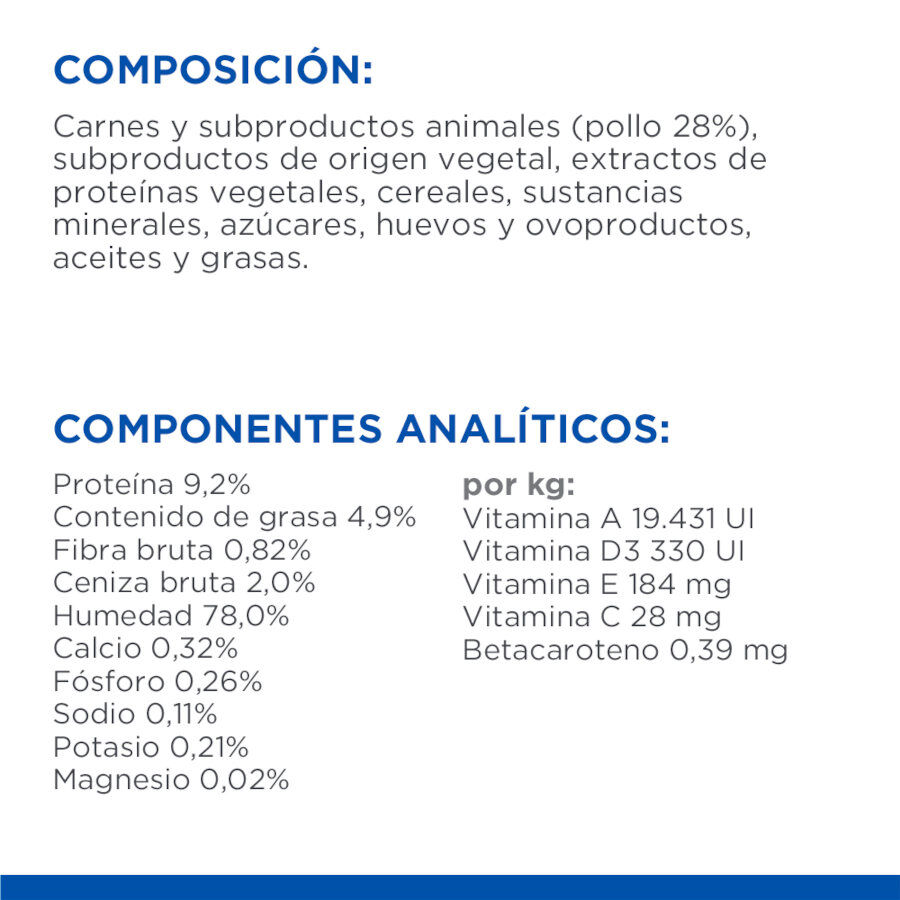 Hill&#039;s Science Plan Feline Sterilised Kitten Pollo en Salsa sobre para gatos thumbnail